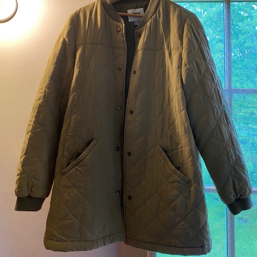 OLD NAVY Oversized Quilted Coat
